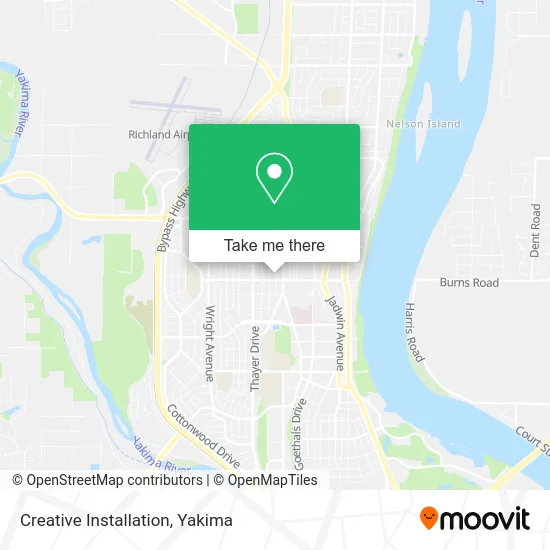 Creative Installation map