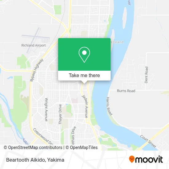 Beartooth Aikido map