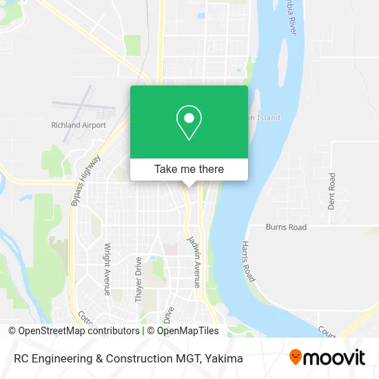 RC Engineering & Construction MGT map