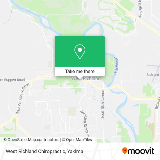 Mapa de West Richland Chiropractic