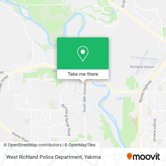 West Richland Police Department map