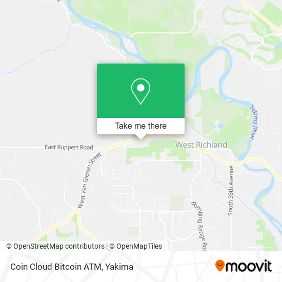 Coin Cloud Bitcoin ATM map