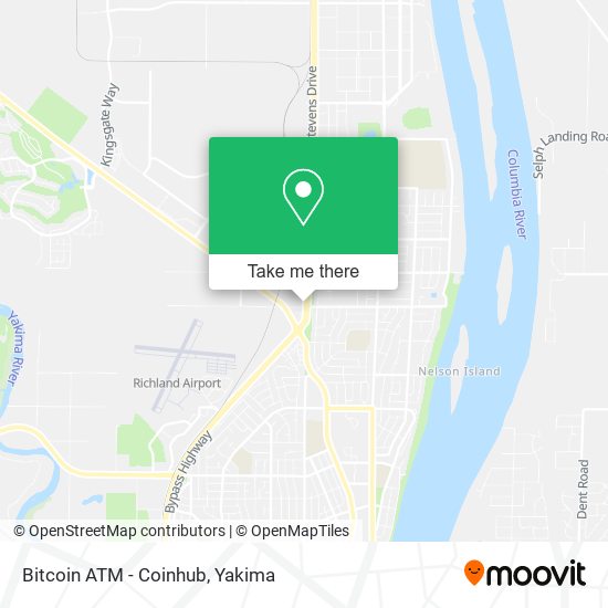 Mapa de Bitcoin ATM - Coinhub
