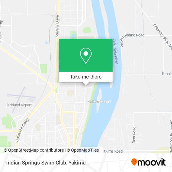 Indian Springs Swim Club map