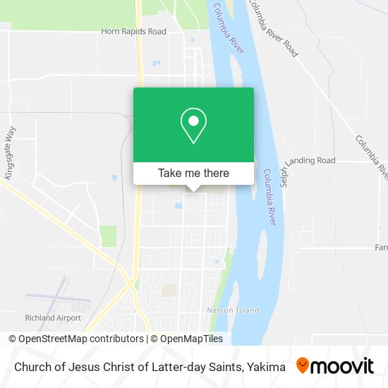 Mapa de Church of Jesus Christ of Latter-day Saints