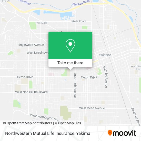 Northwestern Mutual Life Insurance map