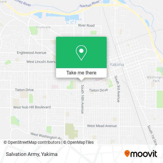 Mapa de Salvation Army