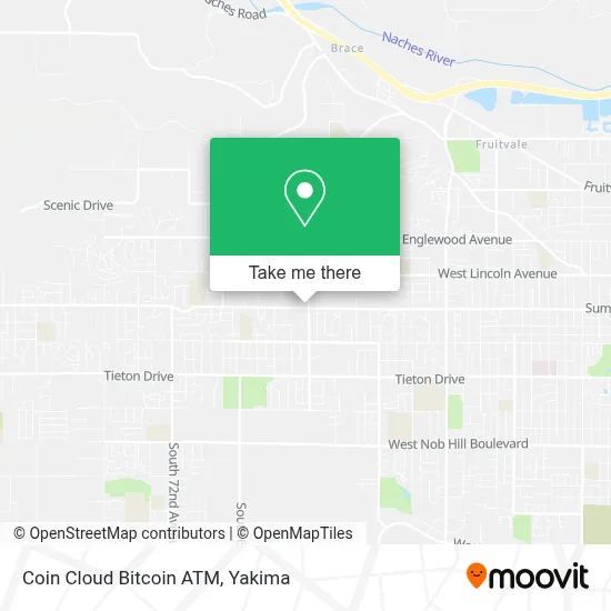 Coin Cloud Bitcoin ATM map