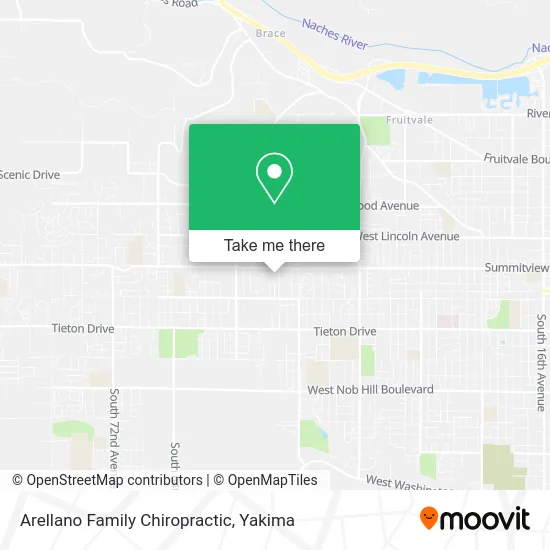 Arellano Family Chiropractic map