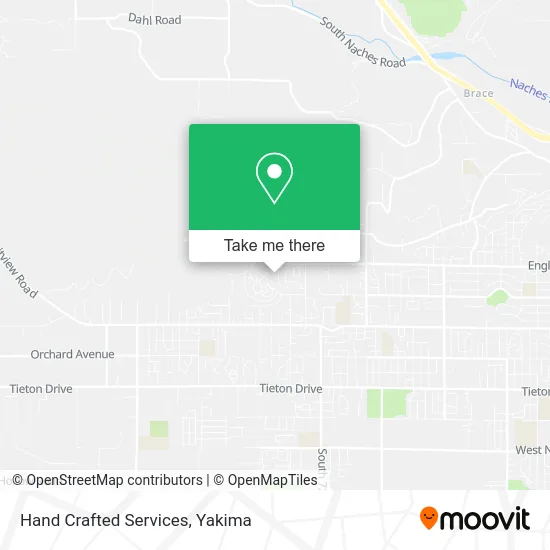 Hand Crafted Services map