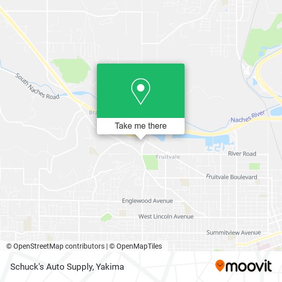 Schuck's Auto Supply map