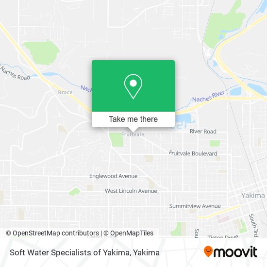 Soft Water Specialists of Yakima map