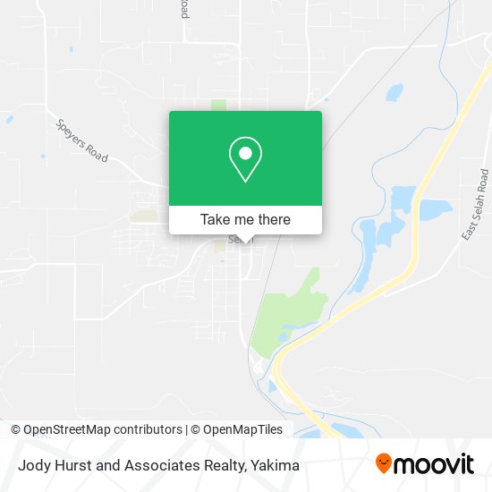 Jody Hurst and Associates Realty map