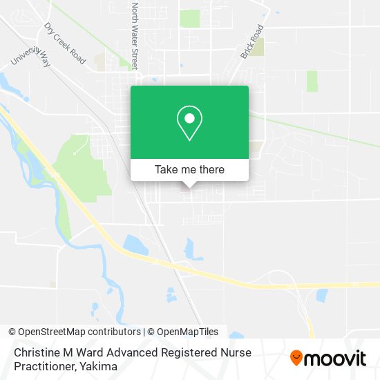 Mapa de Christine M Ward Advanced Registered Nurse Practitioner