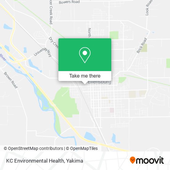 KC Environmental Health map