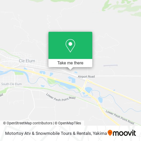 Motortoy Atv & Snowmobile Tours & Rentals map