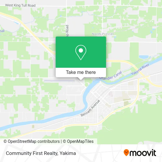 Community First Realty map