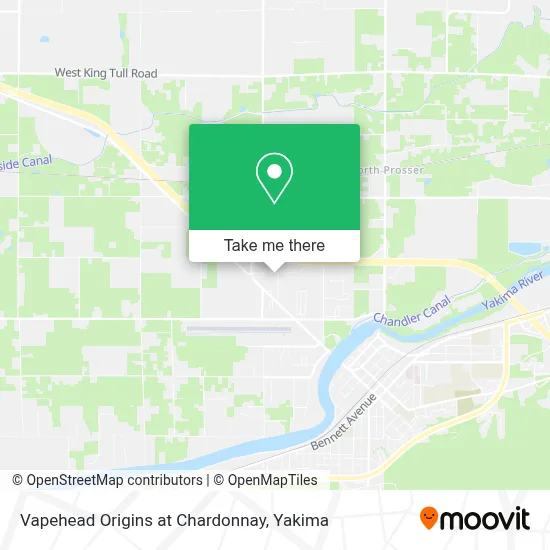 Vapehead Origins at Chardonnay map