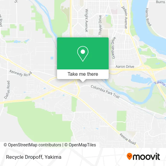 Recycle Dropoff map
