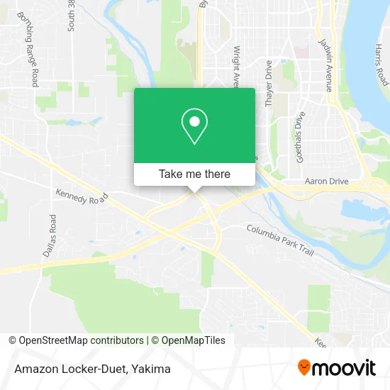 Amazon Locker-Duet map