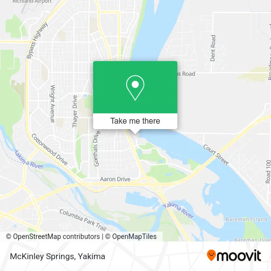 Mapa de McKinley Springs