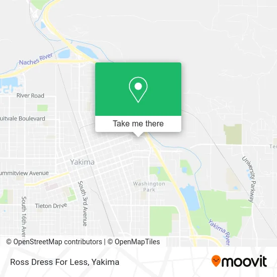 Ross Dress For Less map