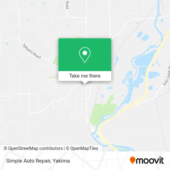 Simple Auto Repair map