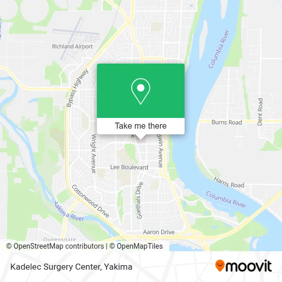 Kadelec Surgery Center map
