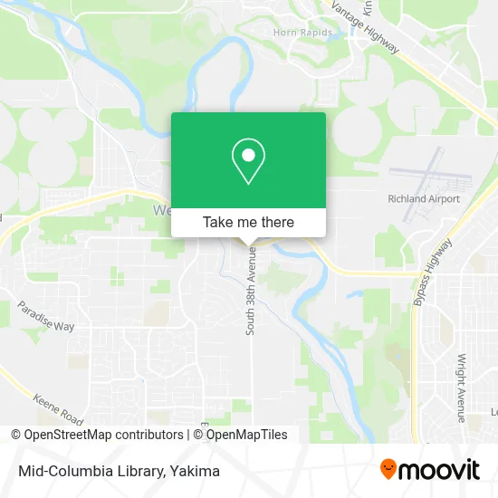 Mid-Columbia Library map