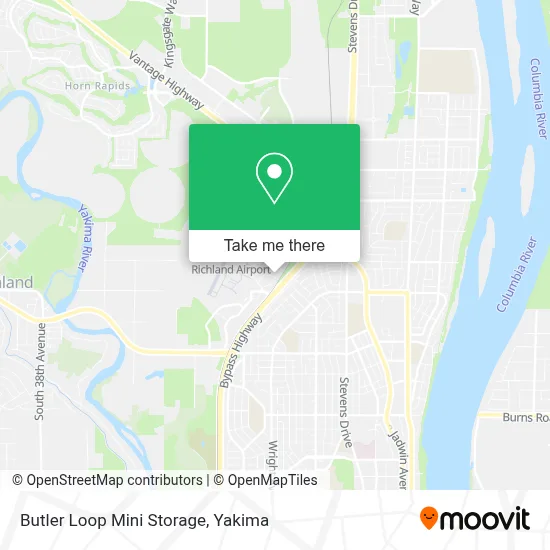 Butler Loop Mini Storage map
