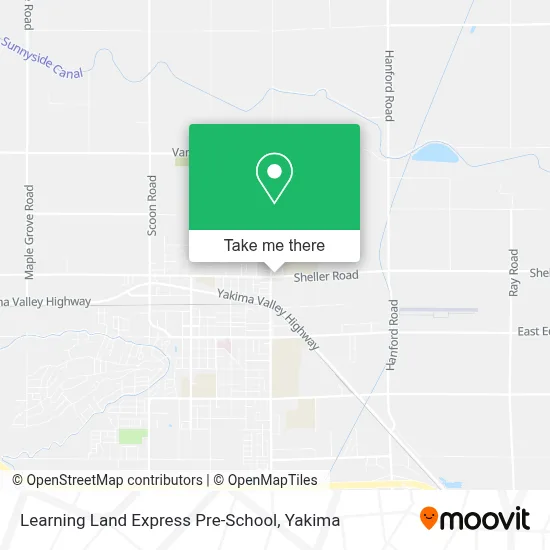 Learning Land Express Pre-School map