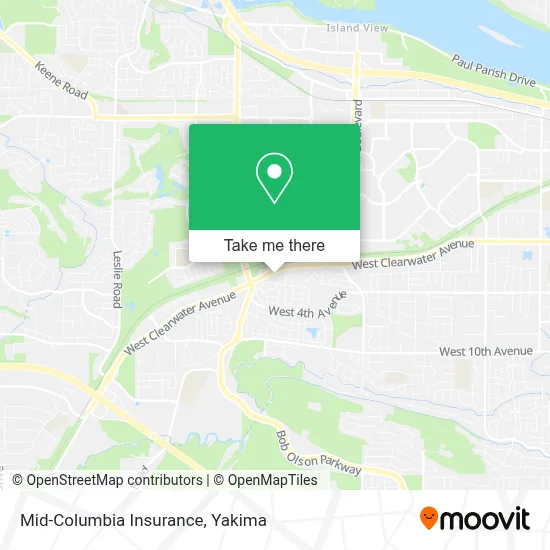 Mid-Columbia Insurance map