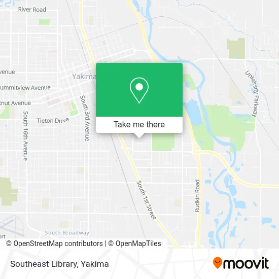 Southeast Library map