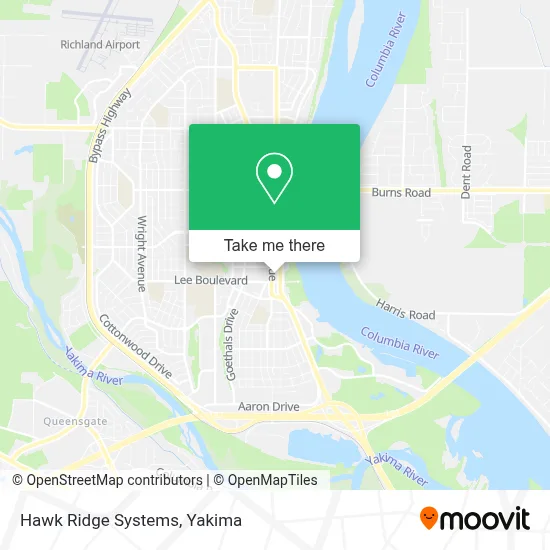 Hawk Ridge Systems map