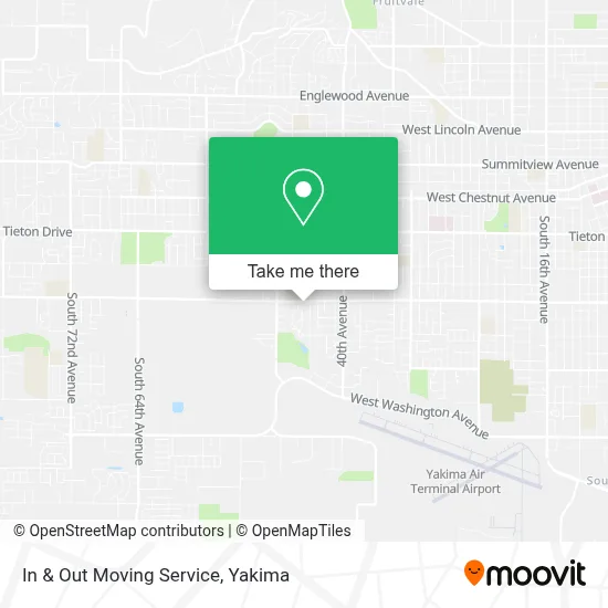 In & Out Moving Service map