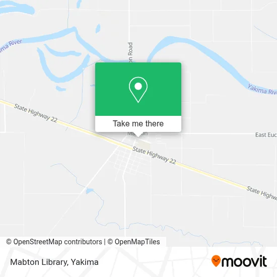 Mabton Library map