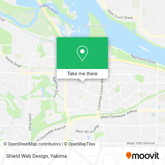 Shield Web Design map