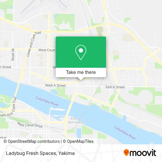 Ladybug Fresh Spaces map