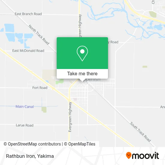 Rathbun Iron map