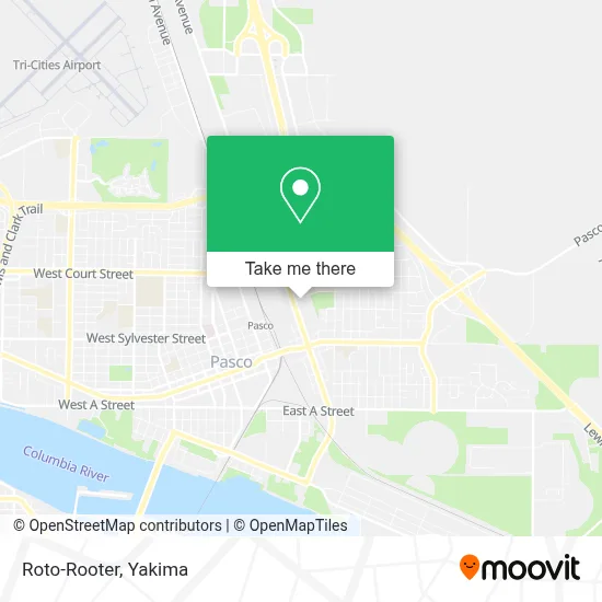 Roto-Rooter map