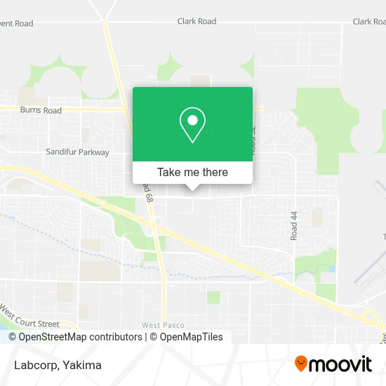 Labcorp map
