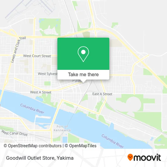 Goodwill Outlet Store map