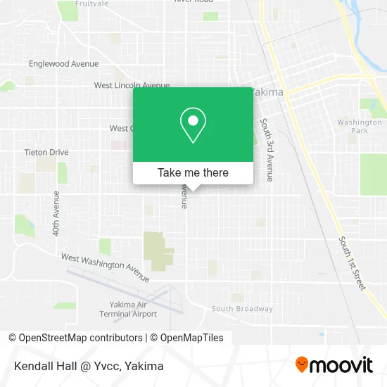 Kendall Hall @ Yvcc map