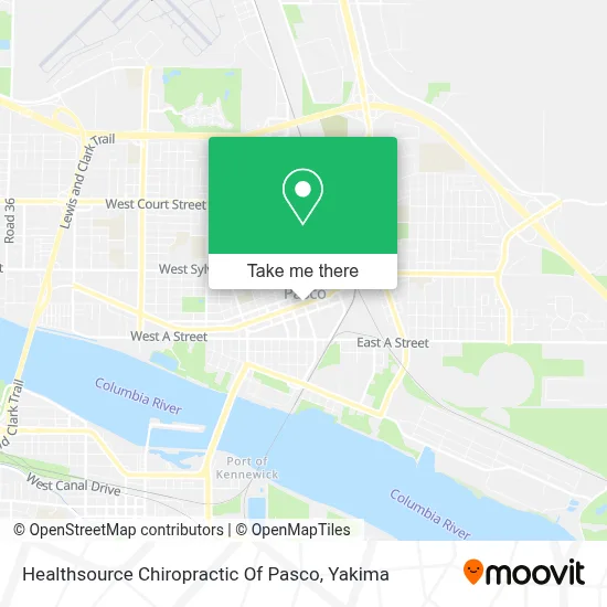 Healthsource Chiropractic Of Pasco map