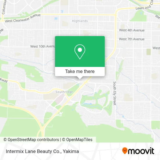 Intermix Lane Beauty Co. map