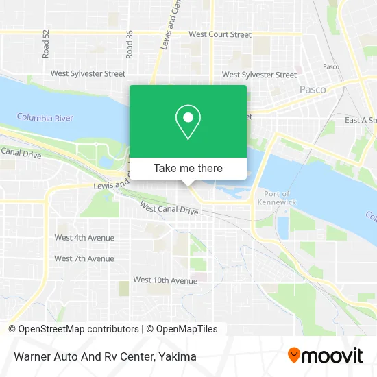 Warner Auto And Rv Center map