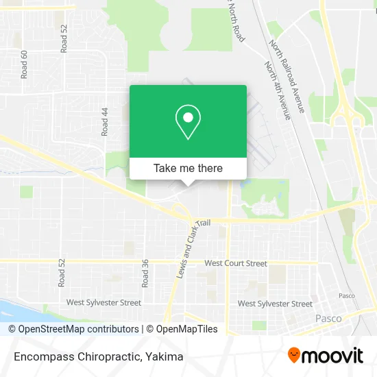 Encompass Chiropractic map