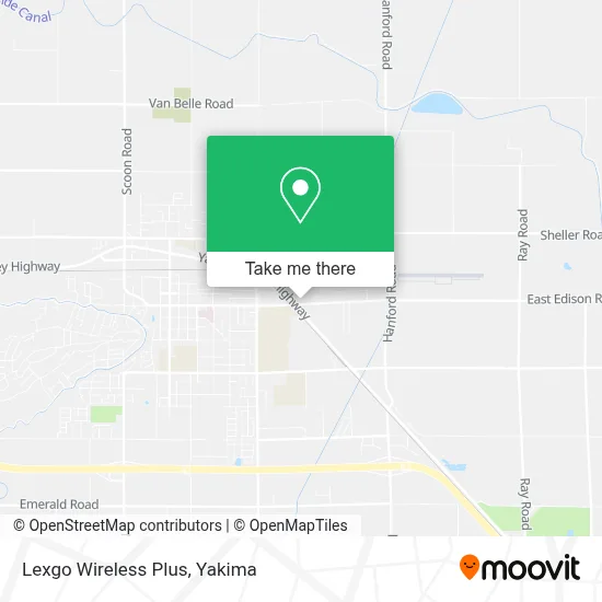 Lexgo Wireless Plus map