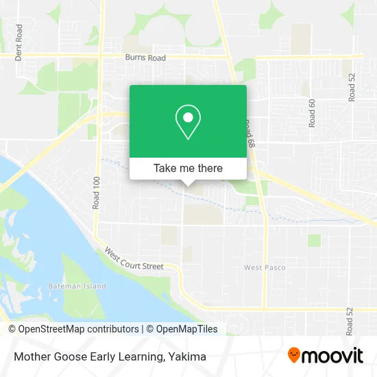 Mother Goose Early Learning map