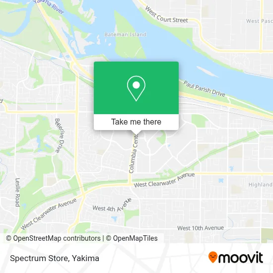 Spectrum Store map